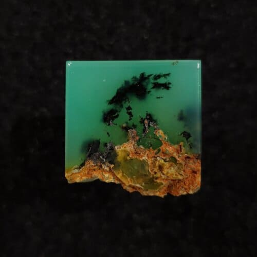 Chrysoprase with Dendrites