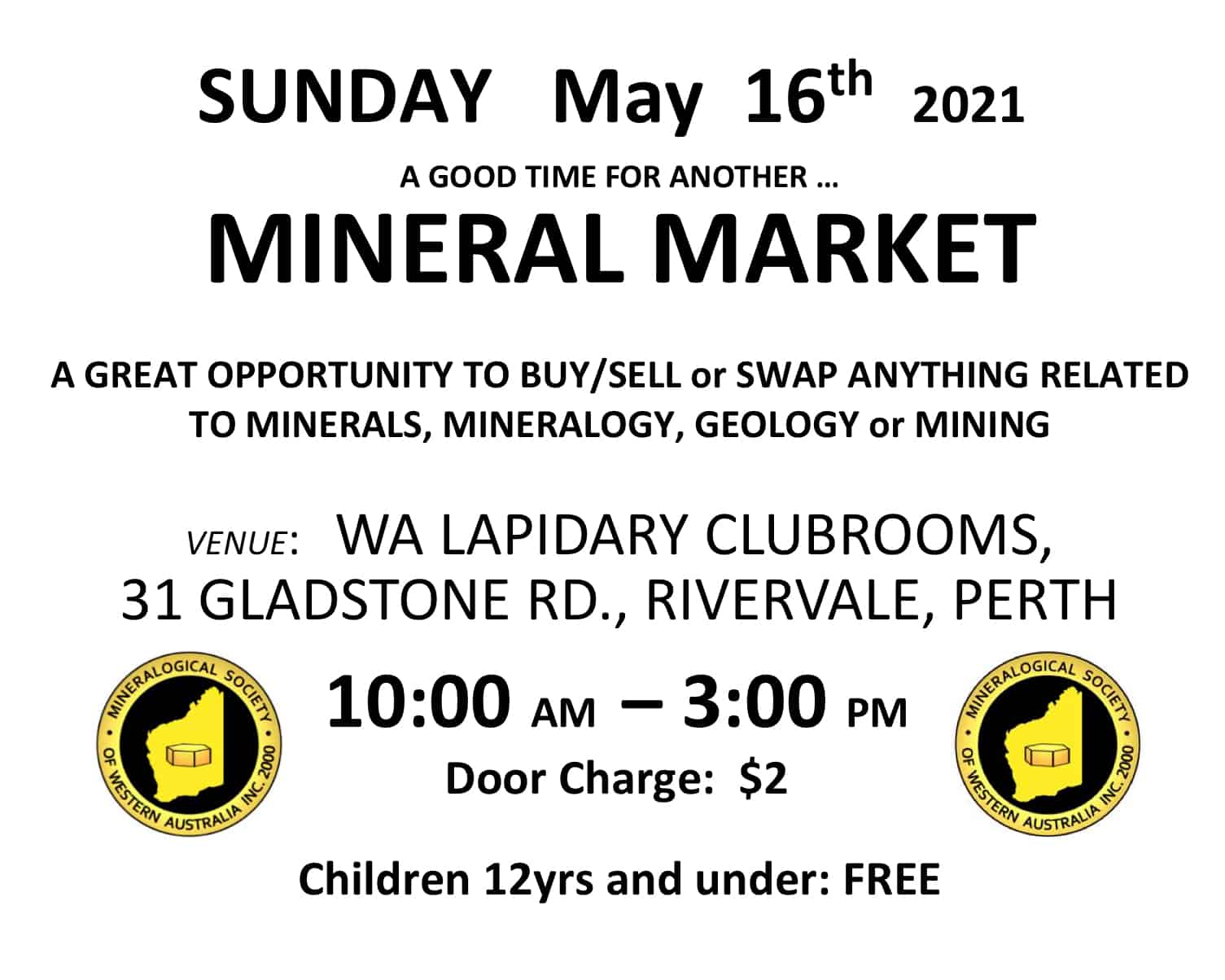 MinSocWA Mineral Market.16May2021