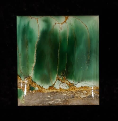 Variscite with Gold