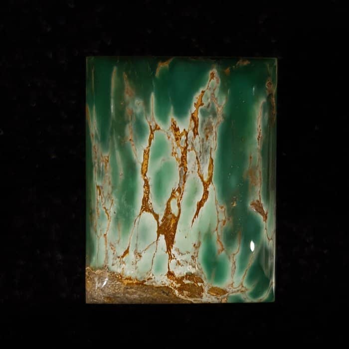 Variscite with gold